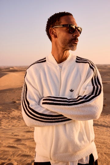 rio ferdinand shot for men's health