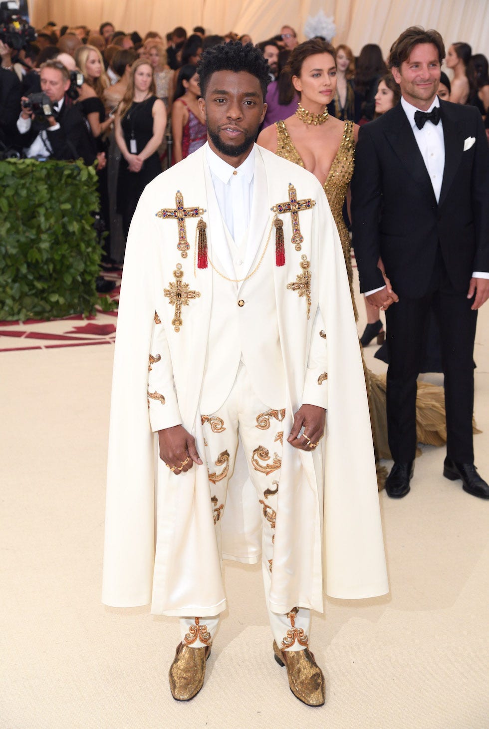 Chadwick Boseman Met Gala look