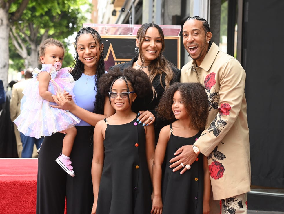 eudoxie mbouquiengue, ludacris and family at the star ceremony where ludacris is honored with a star on the hollywood walk of fame on may 18, 2023 in los angeles, california photo by gilbert floresvariety via getty images