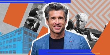 collage of patrick dempsey