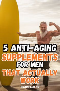 Tired of hype and empty promises? These five anti-aging supplements are backed by real science and trusted by experts to support energy, brain health, testosterone, and overall longevity in men. Tap the link to check them out and save this pin so you don’t have to search for it later! Fitness Homme, Prostate Health Men, Anti Aging Supplements, Urinary Health, Anti Aging Tips, Best Anti Aging, Brain Health, Mens Health, Health Remedies