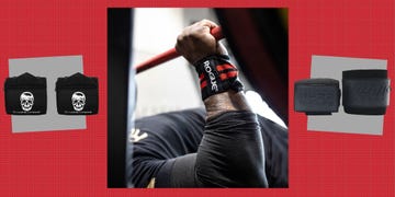 weightlifting gear including wrist wraps and a lifters arm weightlifting gear including wrist wraps and a lifters arm