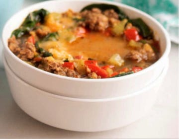 Easy Keto Soup with Sausage and Peppers easy keto soup with sausage and peppers