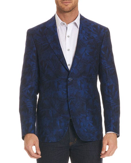 Robert Graham Floral-Pattern Jacket Robert Graham Floral-Pattern Jacket